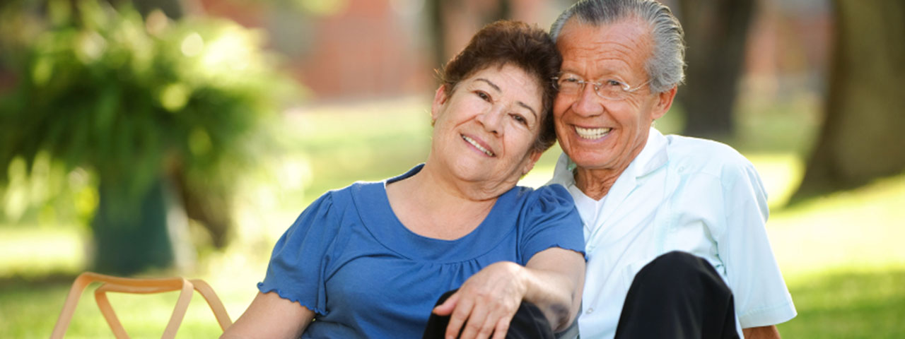 Older Asian Couple